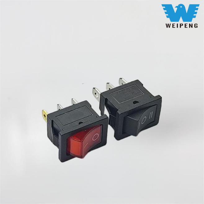 سوئیچ برق قایق راکر 15*21 میلی متری 3 پین 3 موقعیت