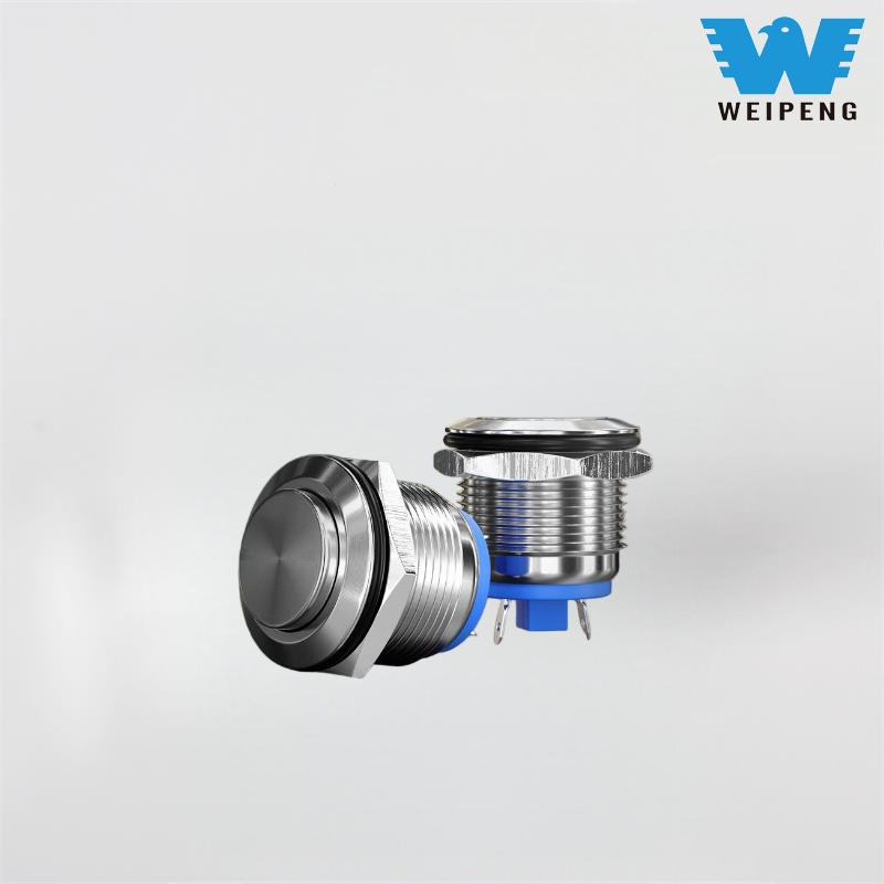 کلید فشاری فلزی 16/19 میلی متری استارت ماشین