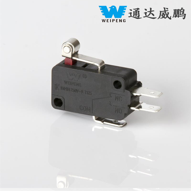 16A 3 پین Self-Reset Silver Contact V7-7B17D8-201 Micro Switch Replacement Honeywell
