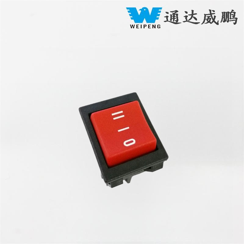 سوئیچ 6 پین 3-پوزیشن Double Reset 16A با جریان بالا