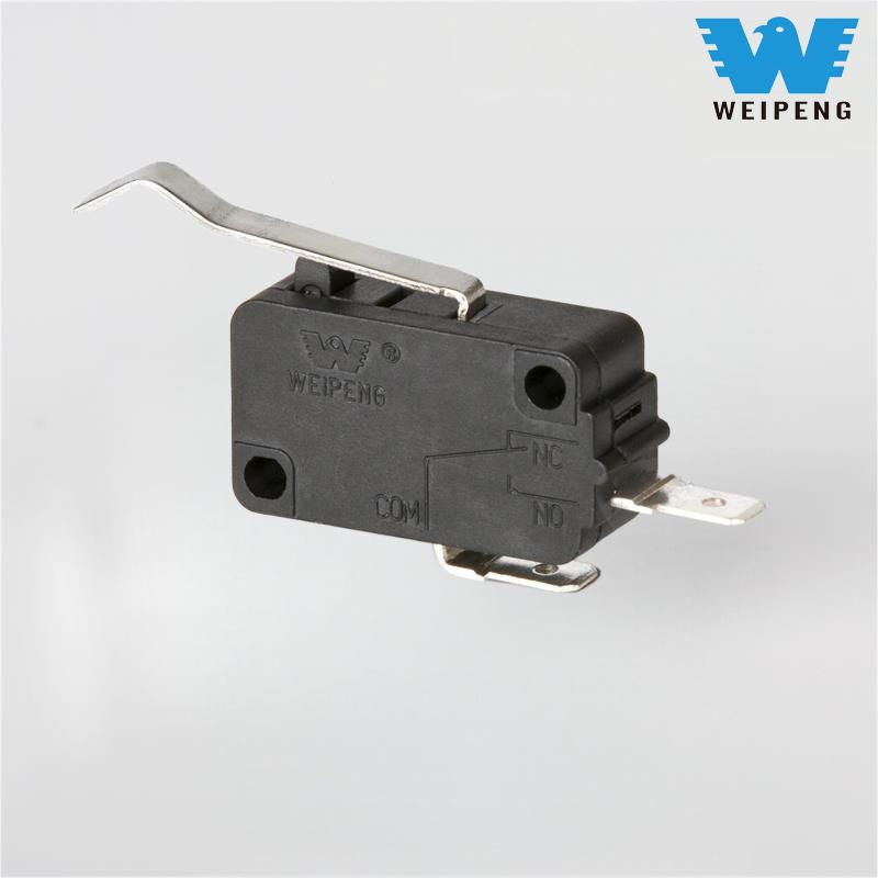 سوئیچ میکرو سوئیچ آبگرمکن با دسته دو ترمینال کنتاکت نقره ای