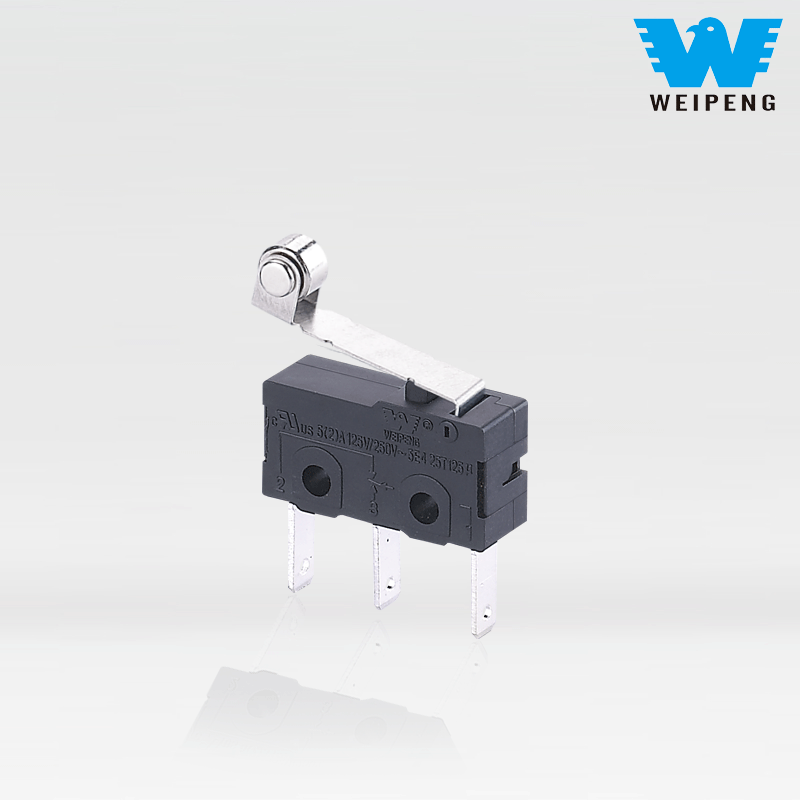 میکرو سوئیچ تجهیزات صنعتی Weipeng 5A 125V 250V 3 پین مقاوم در برابر دمای بالا